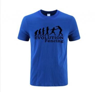 Fencing T Shirt Blue