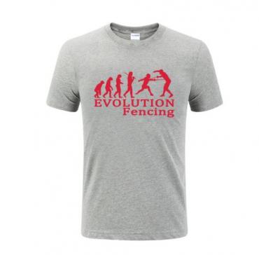 Fencing T Shirt Gray