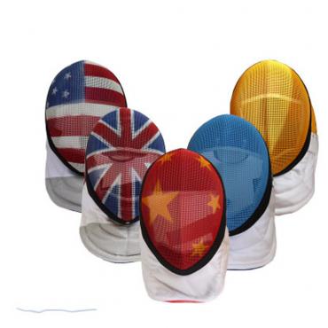 Epee Masks with flag