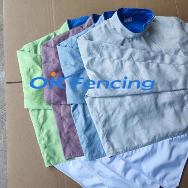 OK Fencing Sabre Electric Lame Colorful