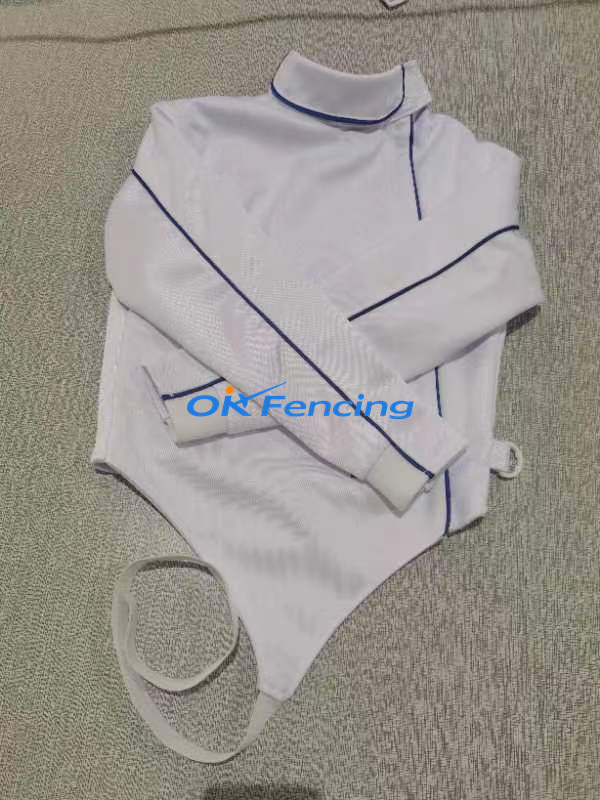 Fencing Jackets with Blue stripes 350NW
